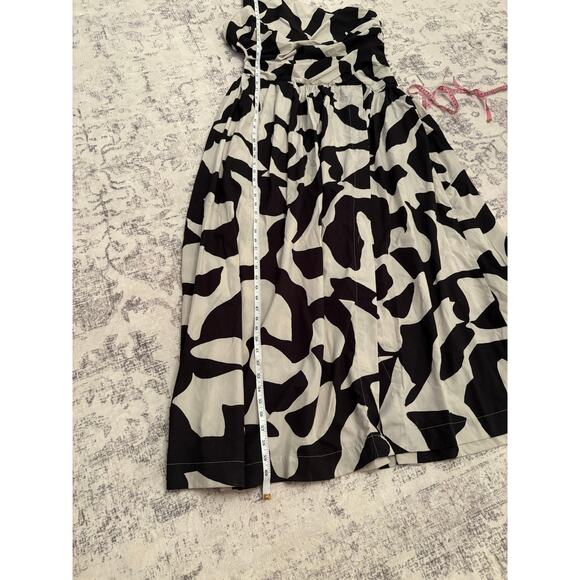 Abercrombie & Fitch One Shoulder Cut Out Maxi Dress Size XL Tall Pockets Coastal - Picture 13 of 13